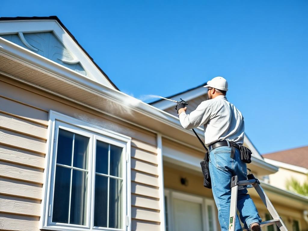 Exterior house painting